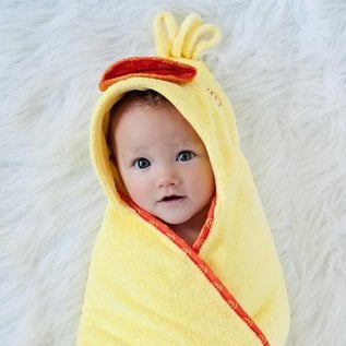 Zoocchini Hooded Cotton Baby Towel by Zoocchini