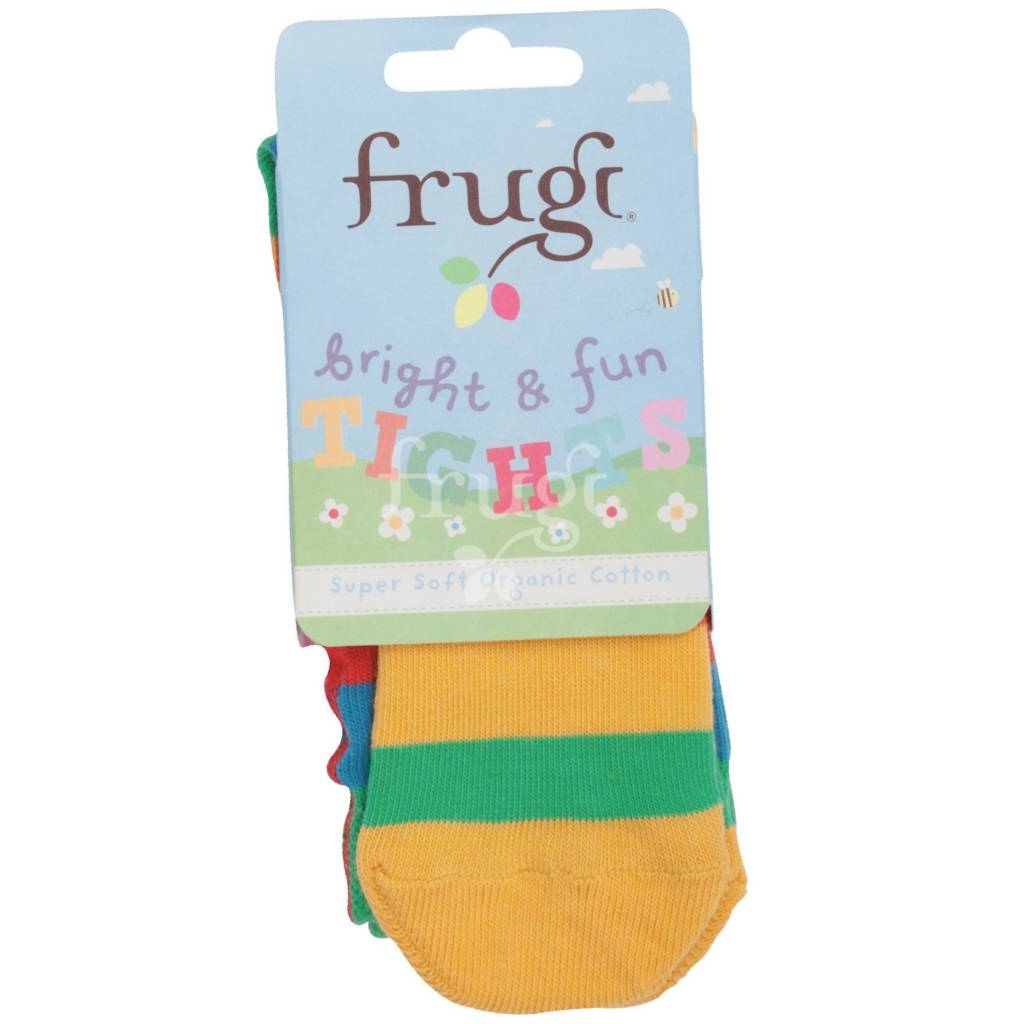 Little Girls Organic Cotton Tights by Frugi - Abby Sprouts Baby