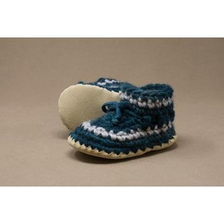 Padraig Children's Padraig Slippers with Wool Sheepskin & Leather