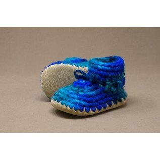 Padraig Children's Padraig Slippers with Wool Sheepskin & Leather