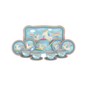 Schylling Unicorn Tin Tea Set (15 Piece) by Schylling