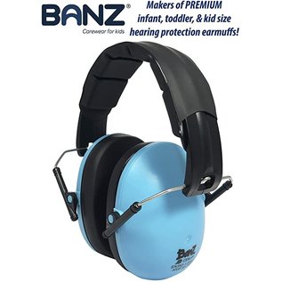 BabyBanz Hearing Protection Noise Cancelling Headphones Earmuffs (Kids 2-10 Years) by BabyBanz