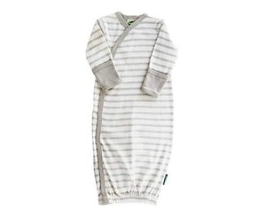 organic baby gown