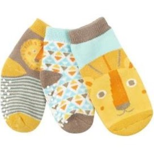 Zoocchini 3-Pack Grip + Easy Comfort Terry Sock Set