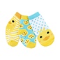 Zoocchini 3-Pack Grip + Easy Comfort Terry Sock Set