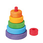 Grimms Small Conical Wooden Stacking Tower by Grimms