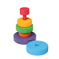 Grimms Small Conical Wooden Stacking Tower by Grimms