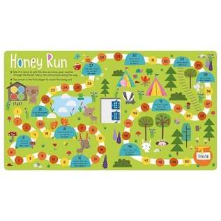 Make Believe Ideas Spin & Play Magical Creatures Board Game Book