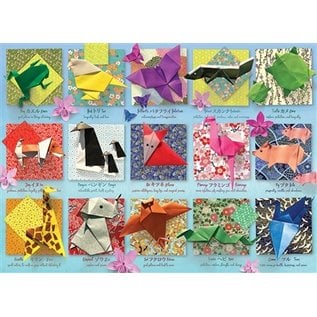 Cobble Hill Origami Animals 500 Piece Puzzle