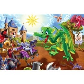 Cobble Hill Knights & Dragons 36 Piece Floor Puzzle