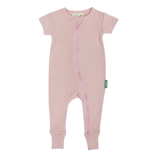 Parade Misty Rose 2-Way Zip Organic Cotton Romper by Parade