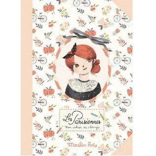 Moulin Roty Les Parisiennes Colouring Book by Moulin Roty