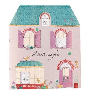 Moulin Roty Once Upon a Time Sticker & Colouring Book