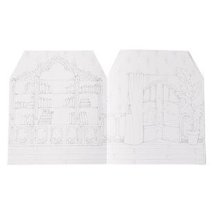Moulin Roty Once Upon a Time Sticker & Colouring Book
