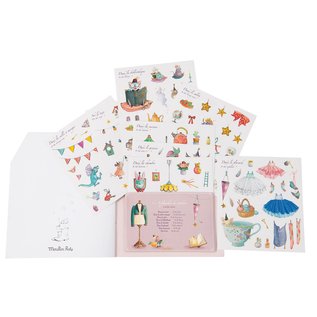 Moulin Roty Once Upon a Time Sticker & Colouring Book