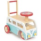 Vilac Wooden Retro Bus Push & Ride Along by Vilac