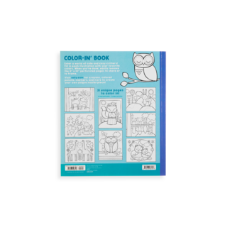Ooly Little Cozy Critters Colouring Book