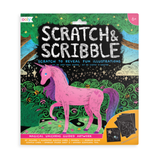 Ooly Magical Unicorns Scratch & Scribble by Ooly