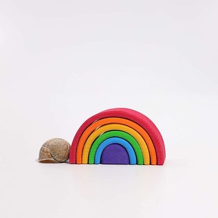 Grimms Wooden Stacking Rainbow - Small 6 Piece by Grimms
