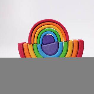 Grimms Wooden Stacking Rainbow - Small 6 Piece by Grimms