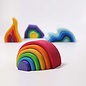 Grimms Wooden Stacking Rainbow - Medium 6 Piece by Grimms