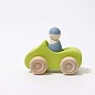 Grimms Small, Green Wooden Convertible Car by Grimms