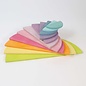Grimms Large Semicircles, Pastel (11 Pieces) by Grimms