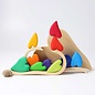 Grimms Rainbow Building Set Hearts by Grimms