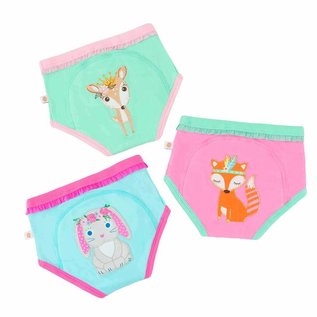 Zoocchini Absorbent Underwear Like Training Pants in Organic Cotton 3-Pack