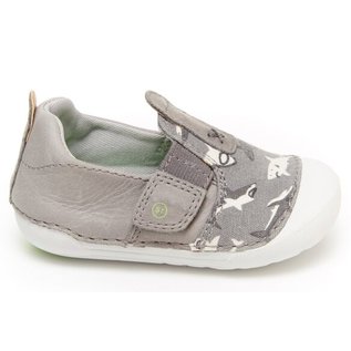 Stride Rite Grey Shark, Atlas Soft Motion New Walker Shoes by Stride Rite