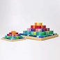 Grimms Large Stepped Pyramid Building Set (100 pieces)