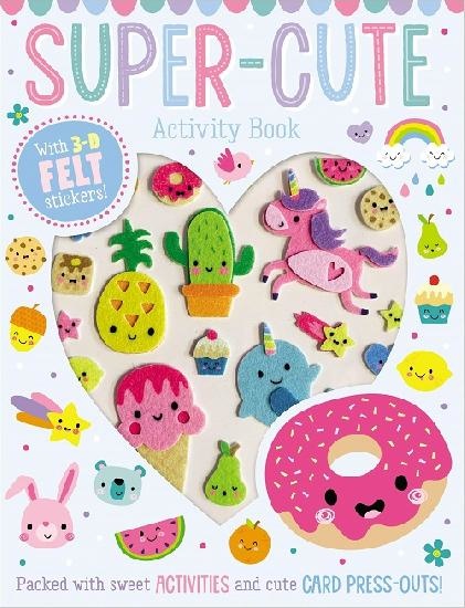 Super-Cute Activity Book with Felt Stickers - Abby Sprouts Baby ...
