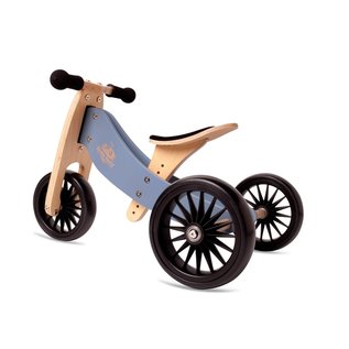 Kinderfeets Slate Blue Tiny Tot PLUS Balance Bike by Kinderfeets