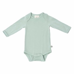 Kyte Baby Long Sleeve Sage Colour Bamboo Bodysuit by Kyte Baby