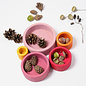 Grimms Lollipop Coloured Wooden Stacking & Nesting Bowls by Grimms