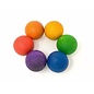 Grapat Wood Coloured Balls (6 Pieces) by Grapat