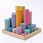 Grimms Large Building Rollers (Pastel) by Grimms