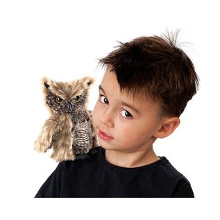 Folkmanis Puppets Screech Owl Hand Puppet