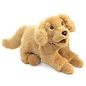 Folkmanis Puppets Golden Retriever Puppy Hand Puppet