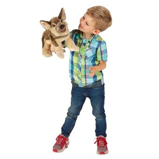 Folkmanis Puppets German Shepherd Puppy Hand Puppet