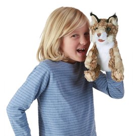 Folkmanis Puppets Bobcat Kitten Hand Puppet