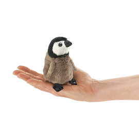 Folkmanis Puppets Mini Emperor Penguin Finger Puppet by Folkmanis