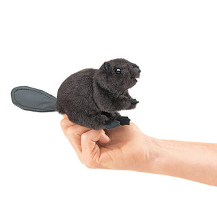 Folkmanis Puppets Mini Beaver Finger Puppet by Folkmanis Puppet