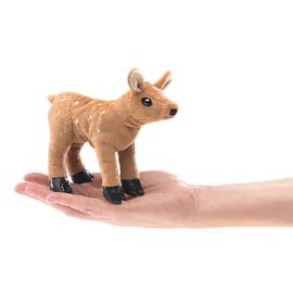 Folkmanis Puppets Mini Fawn Finger Puppet by Folkmanis