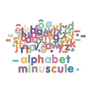 Vilac Wood Lower Case Alphabet Magnets by Vilac