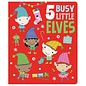Make Believe Ideas 5 Busy Little Elves board Book with Silicone Texture