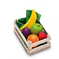 Erzi Wooden Play Food - Small Set Fruit in Wooden Crate by Erzi