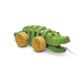 Plan Toys Dancing Alligator Pull Along Toy by Plan Toys