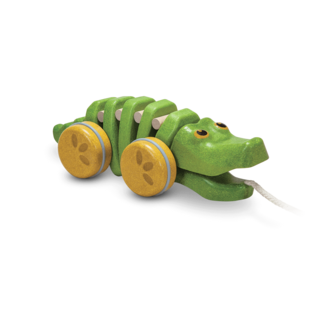 Plan Toys Dancing Alligator Pull Along Toy by Plan Toys
