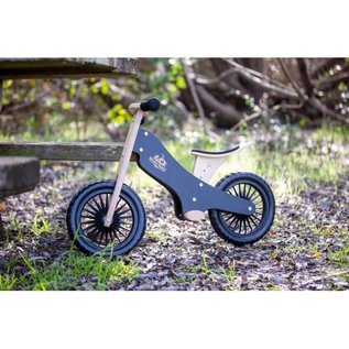 Kinderfeets Black Classic Balance Bike by Kinderfeets